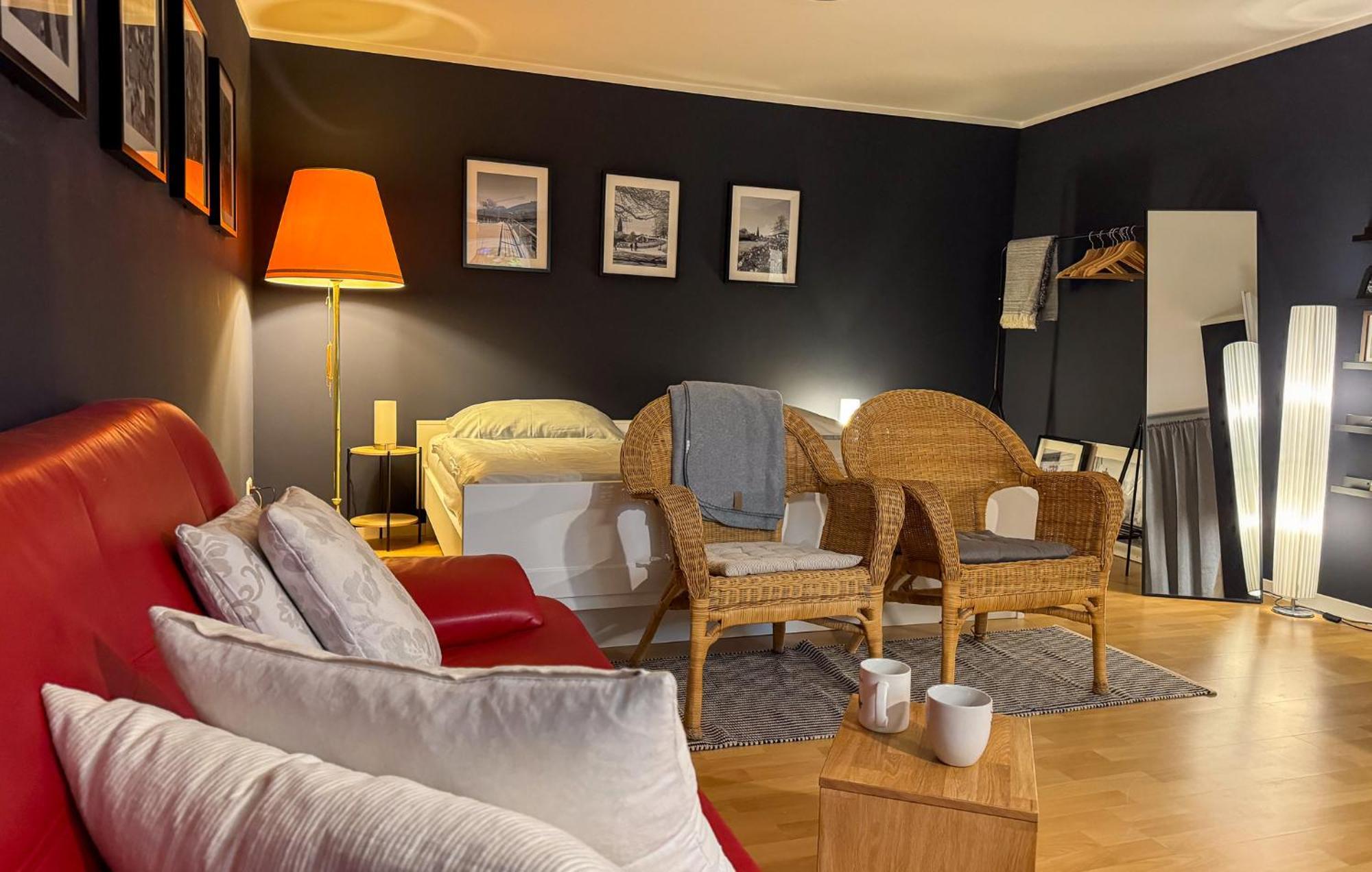 Apartment Parkplatz Garten Rad-Garage Freiburg im Breisgau Ngoại thất bức ảnh