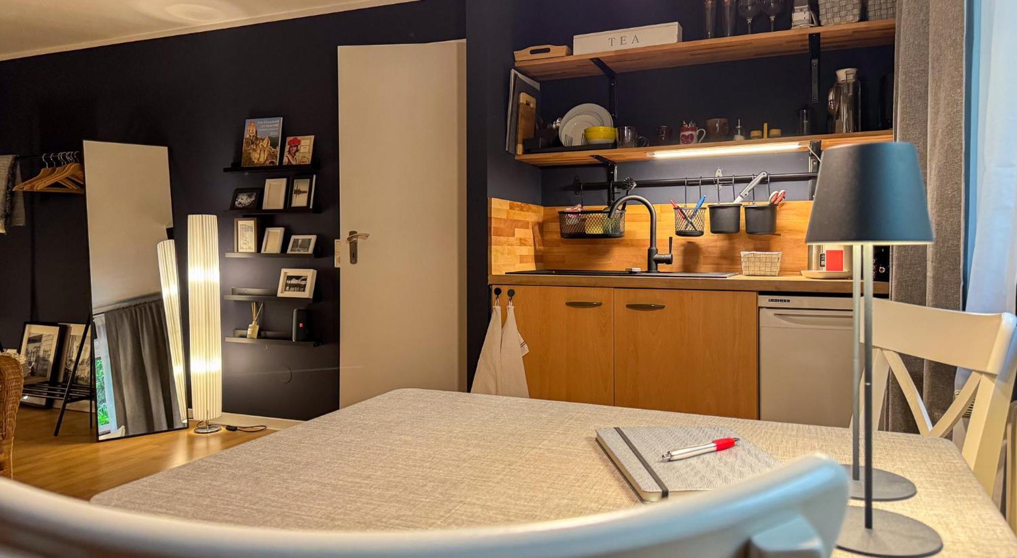 Apartment Parkplatz Garten Rad-Garage Freiburg im Breisgau Ngoại thất bức ảnh