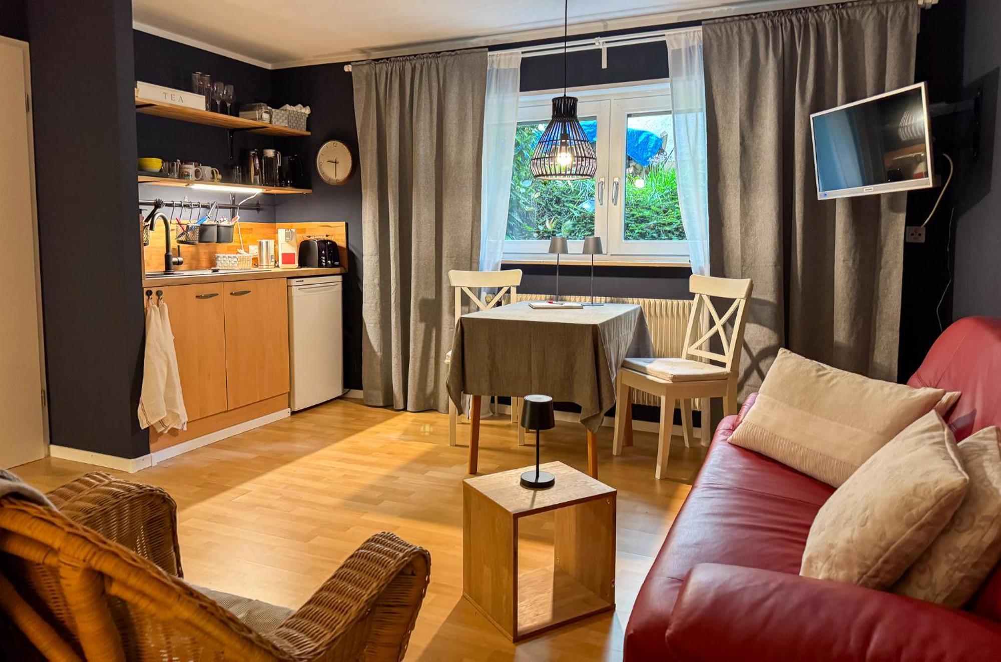 Apartment Parkplatz Garten Rad-Garage Freiburg im Breisgau Ngoại thất bức ảnh